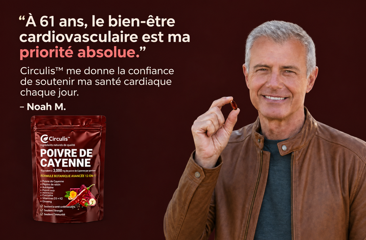 « À 61 ans, la santé cardiovasculaire est ma priorité numéro un. »