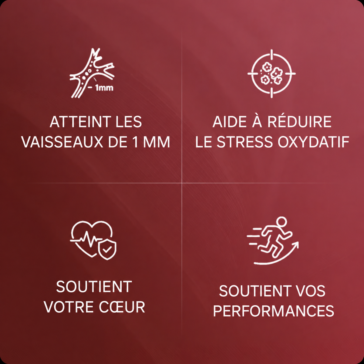 Cardivie ™ — Gélules d'extrait de grenade biologique